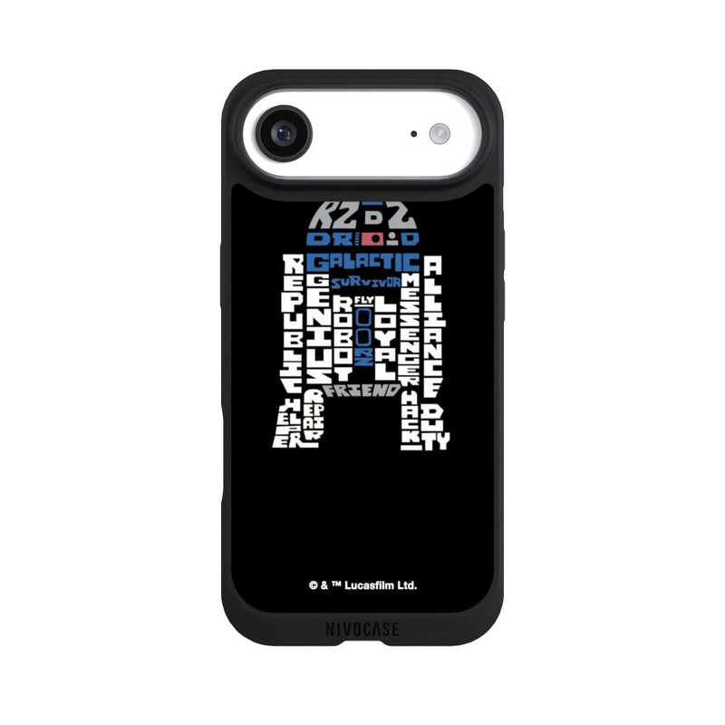 iPhone Air NIVOpure R2-D2 Typo Graphic