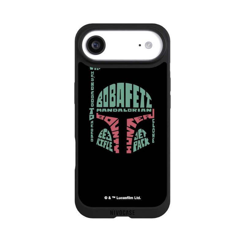 iPhone Air NIVOpure Boba Fett Typo Graphic