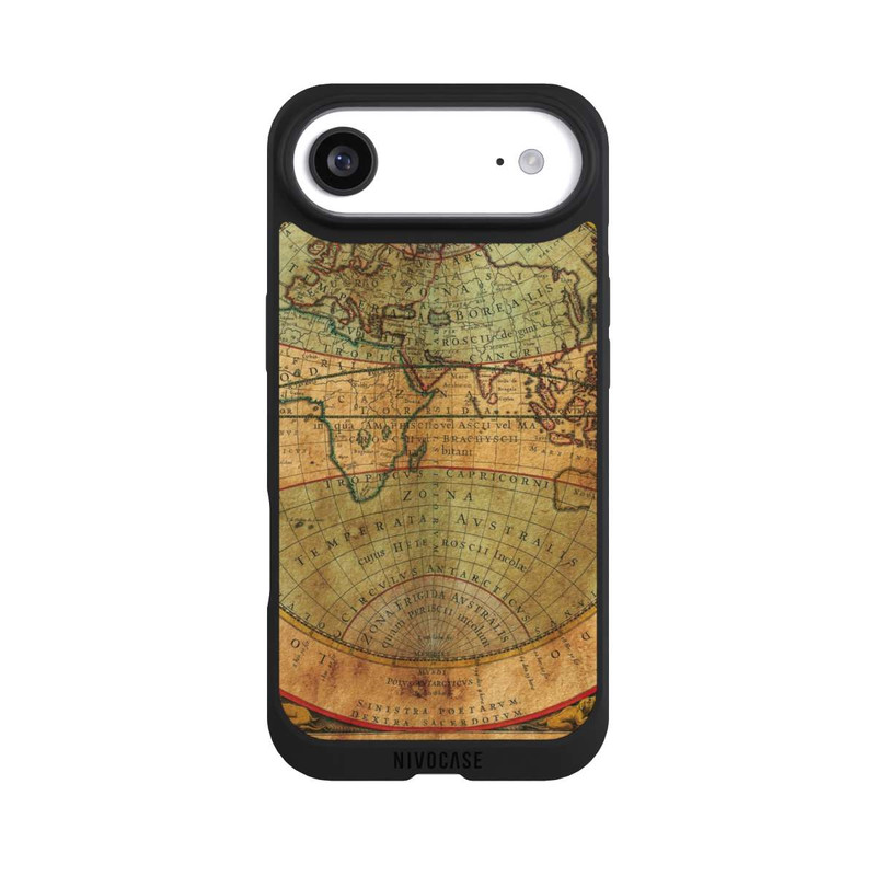iPhone Air NIVOpure Carte du Monde Antique