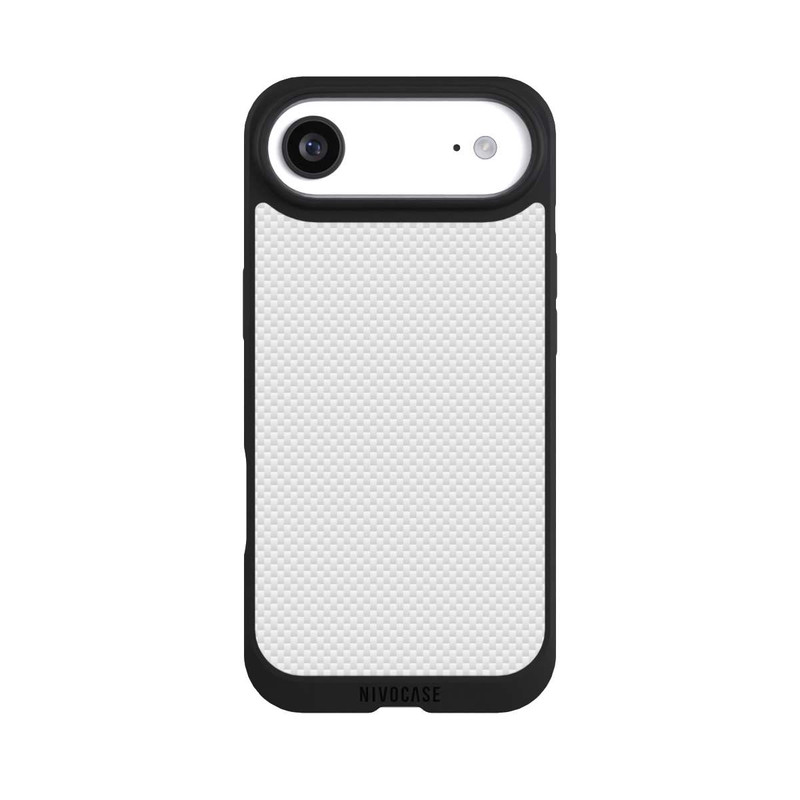 iPhone Air NIVOpure White Carbon Look