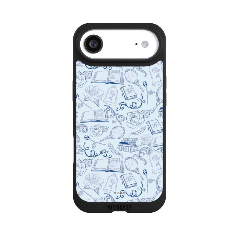 iPhone Air NIVOpure Beauty and Beast Pattern Blue