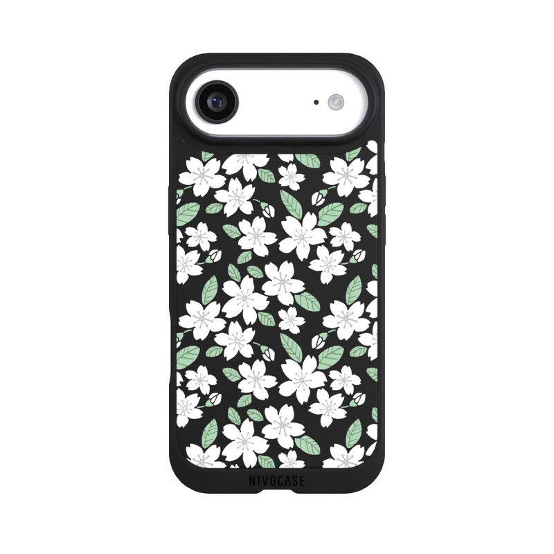 iPhone Air NIVOpure White Flowers transparent