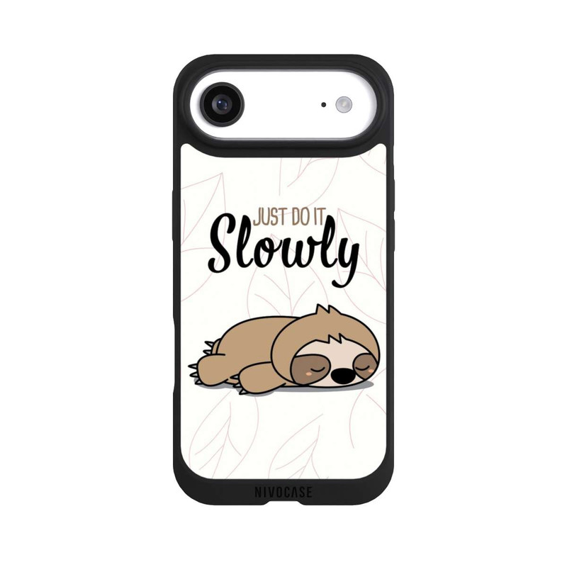 iPhone Air NIVOpure Just Do It Slowly Sloth