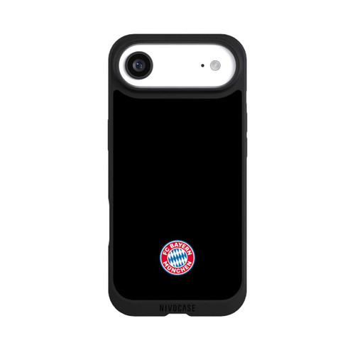 Apple iPhone Air NIVOpure Logo FCB Classique Petit - Coloré sur Fond Noir