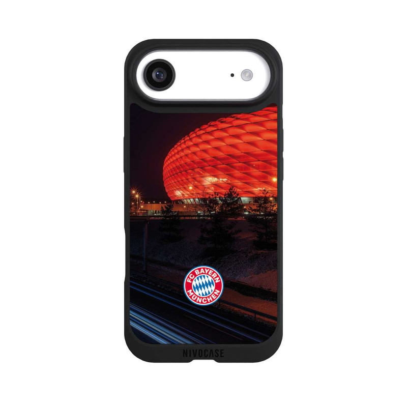 iPhone Air NIVOpure Allianz Arena bei Nacht FCB