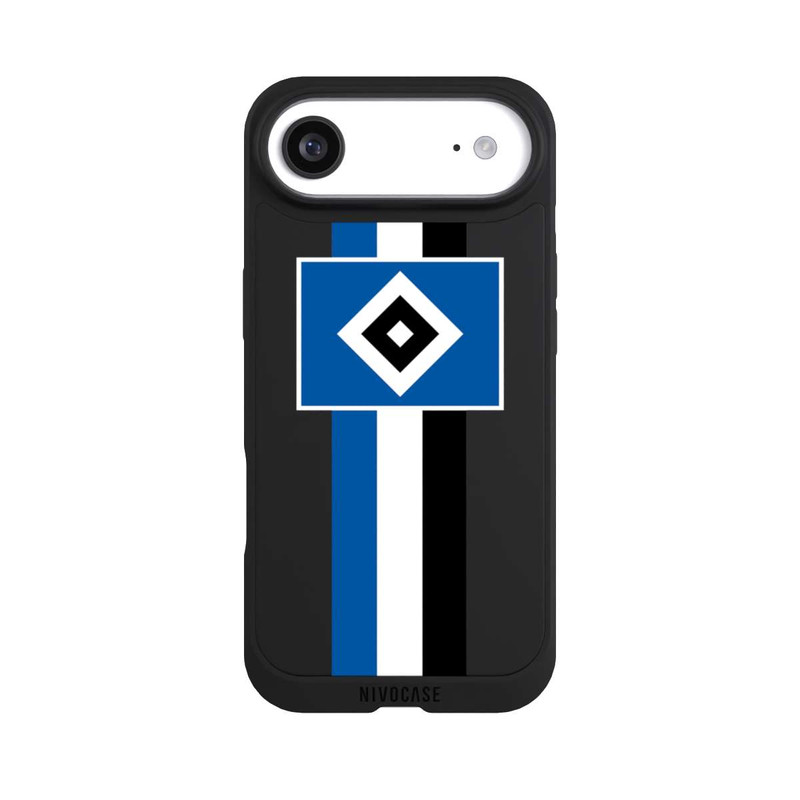 iPhone Air NIVOpure HSV Streifen - Blau-Weiß-Schwarz - ohne Hintergrund