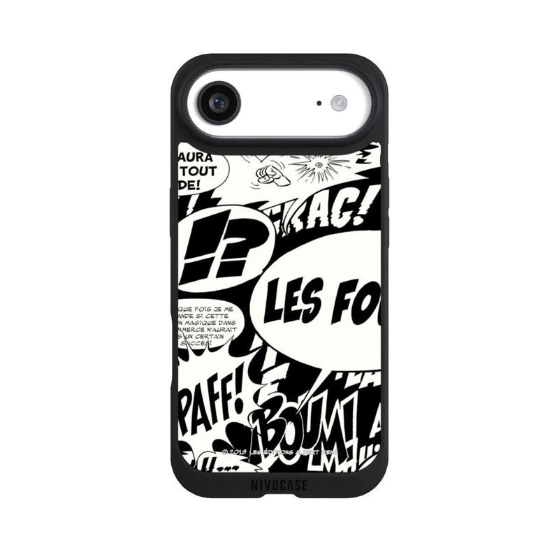 iPhone Air NIVOpure Speech Bubbles Asterix Black