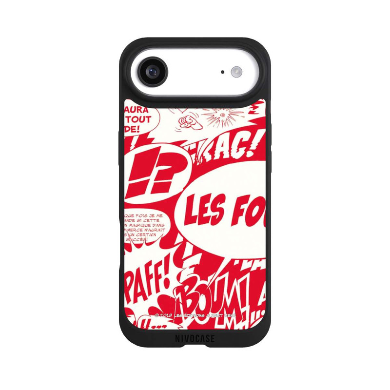 iPhone Air NIVOpure Sprechblasen Asterix Rot