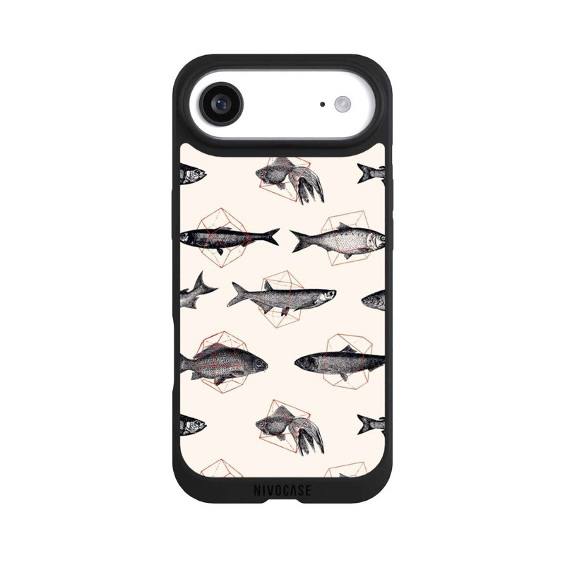 iPhone Air NIVOpure Poissons en géométrie