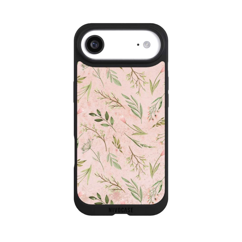 iPhone Air NIVOpure Floral Marble Pink
