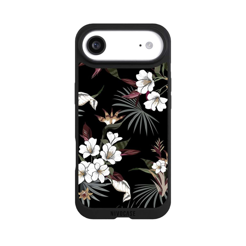 iPhone Air NIVOpure Flowers Black