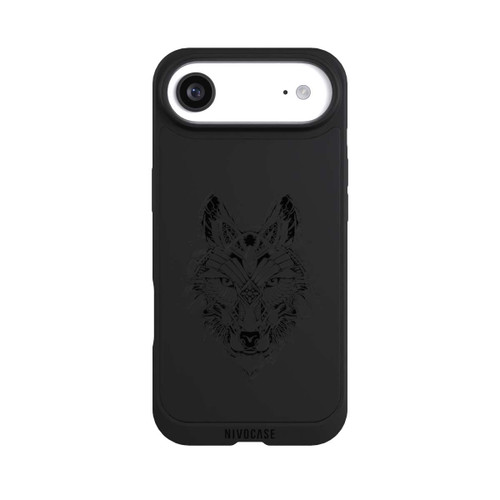 Apple iPhone Air NIVOpure Wolf Mandala ohne Hintergrund