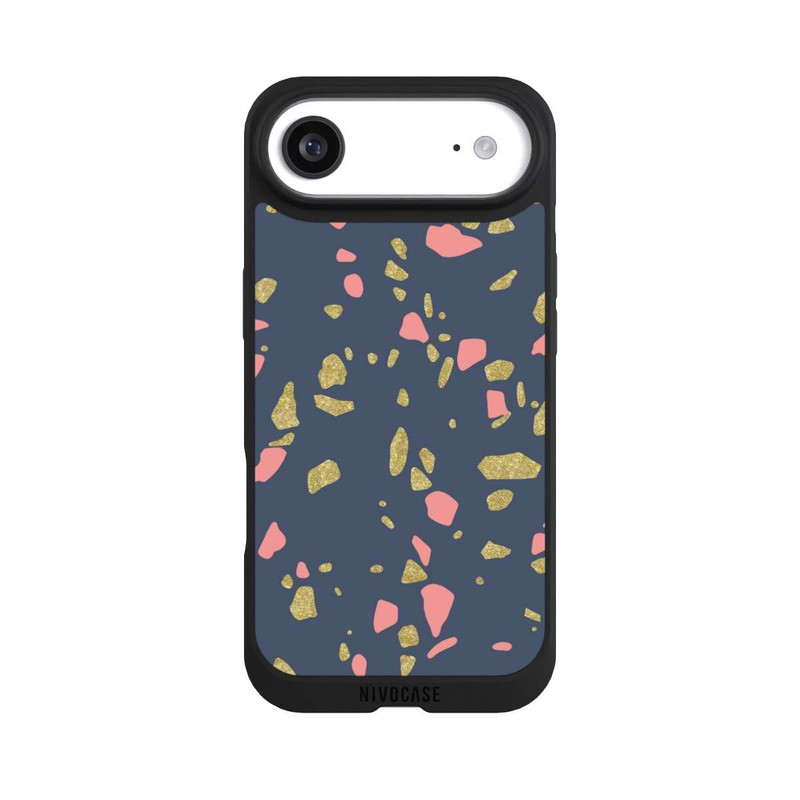 iPhone Air NIVOpure Terazzo Look d'or