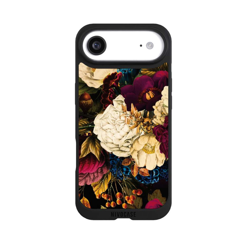 iPhone Air NIVOpure Fleurs vintage sombres