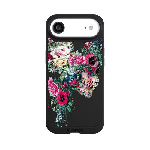 Apple iPhone Air NIVOpure Flower Skull transparent