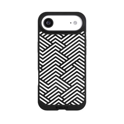 Apple iPhone Air NIVOpure Schwarz und Weiß ZigZag