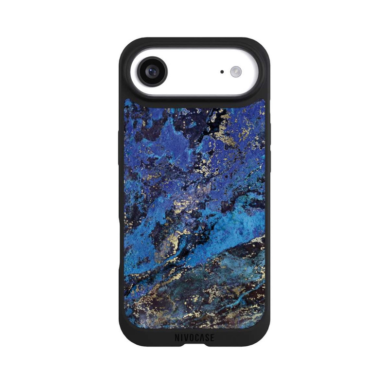 iPhone Air NIVOpure Lapislazuli blau und gold
