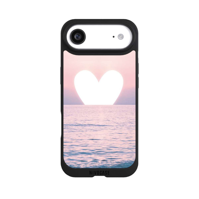 iPhone Air NIVOpure Heart Sunset