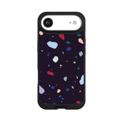 Apple iPhone Air NIVOpure Modern Dark Rounded Terrazzo