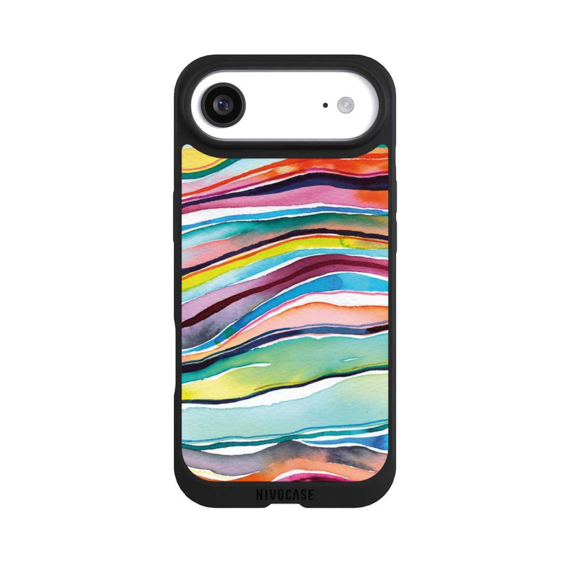 iPhone Air NIVOpure Watercolor Agate Layers