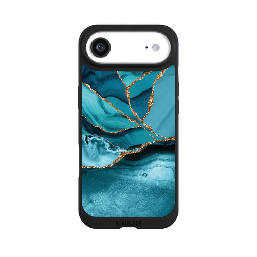 Apple iPhone Air NIVOpure Eisblaue Marmor Landschaft