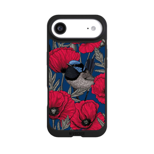 Apple iPhone Air NIVOpure Fairy-wrens and poppies 2