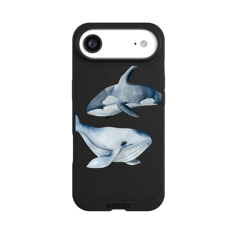 iPhone Air NIVOpure Baleines transparentes