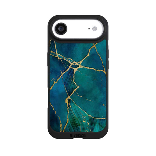 Apple iPhone Air NIVOpure Mineralischer Glamourlook Blaugold