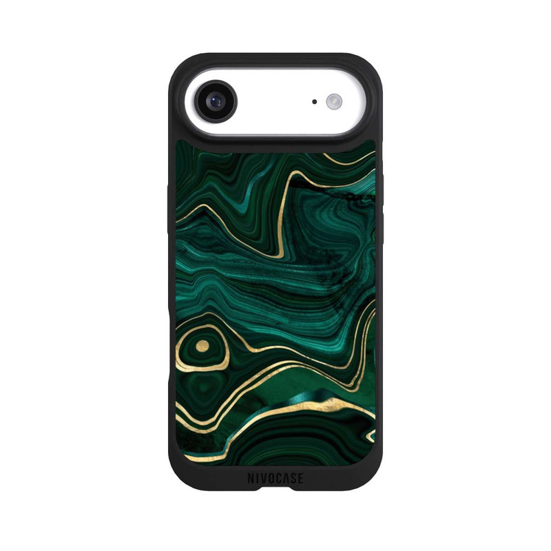 iPhone Air NIVOpure Malachit Golddruck