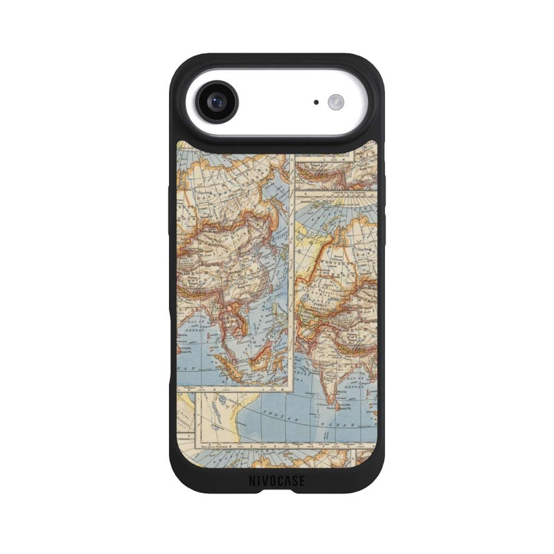 iPhone Air NIVOpure World Map Vintage
