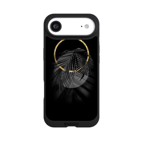 Apple iPhone Air NIVOpure tropische Blätter schwarz