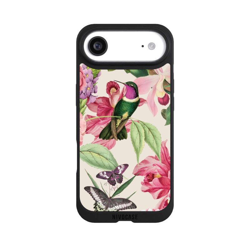 iPhone Air NIVOpure Kolibris und Rosen