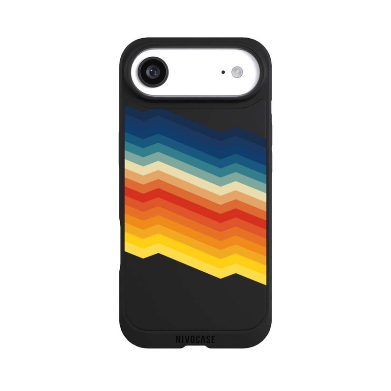 iPhone Air NIVOpure Abstrakter Regenbogen