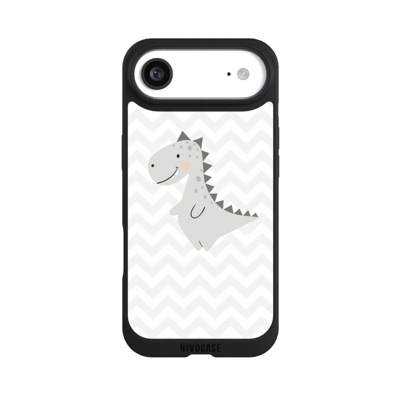 iPhone Air NIVOpure Grauer Dino