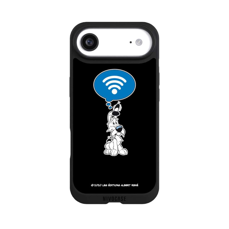 iPhone Air NIVOpure Idefix W-LAN - Schwarz Hintergrund