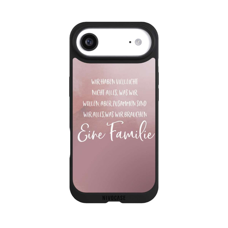 iPhone Air NIVOpure Eine Familie Altrosa