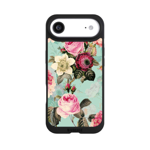 Apple iPhone Air NIVOpure Turquoise Wallpaper Roses