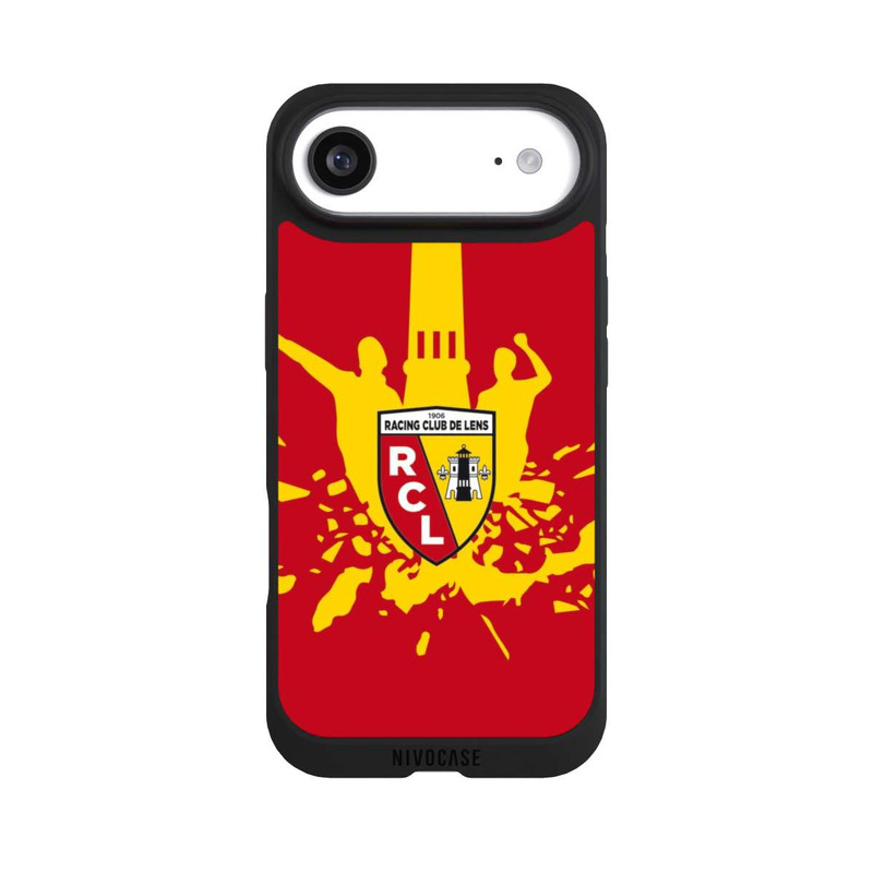 iPhone Air NIVOpure RCL Tower Yellow on Red
