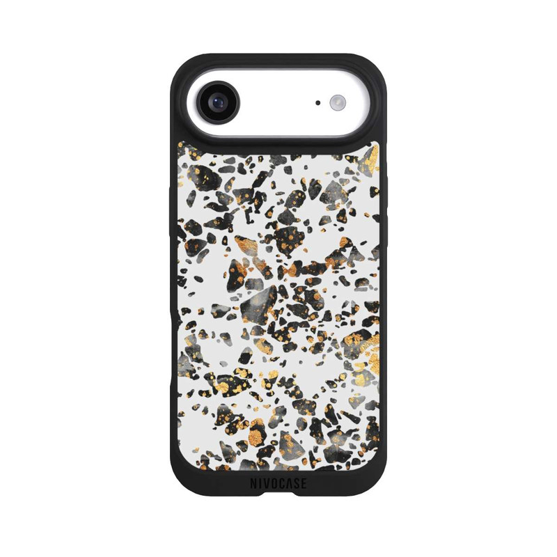 iPhone Air NIVOpure Gold Speckled Terrazzo