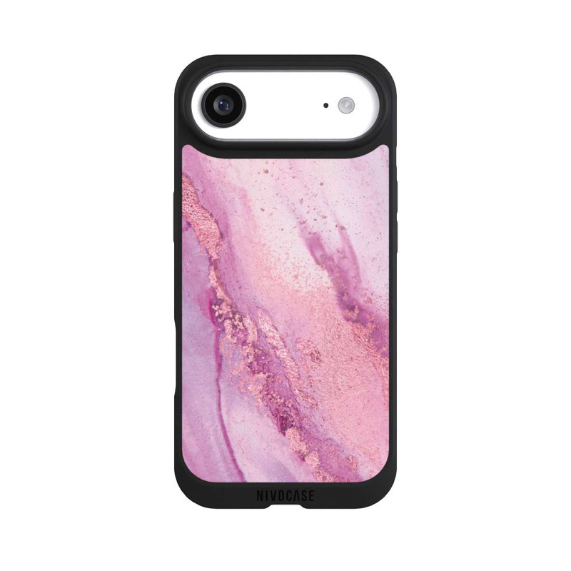 iPhone Air NIVOpure Lila Marmorwand