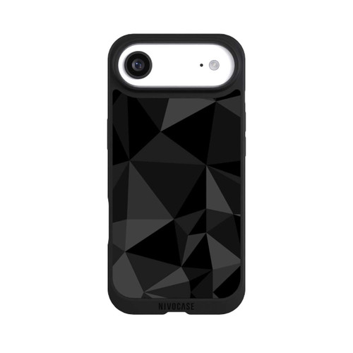 Apple iPhone Air NIVOpure Polygonmuster schwarz