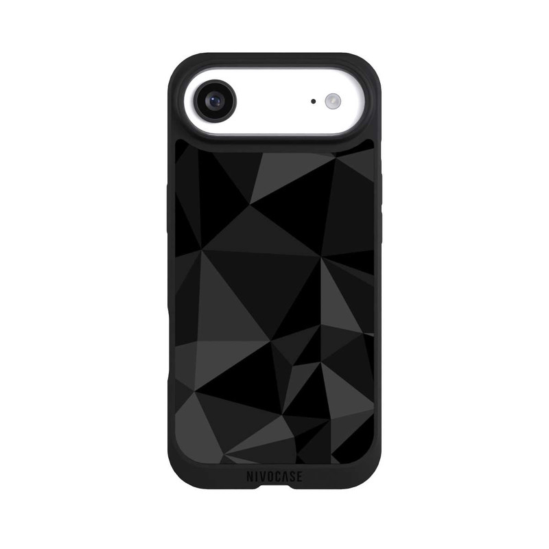 iPhone Air NIVOpure Motif Polygone Noir
