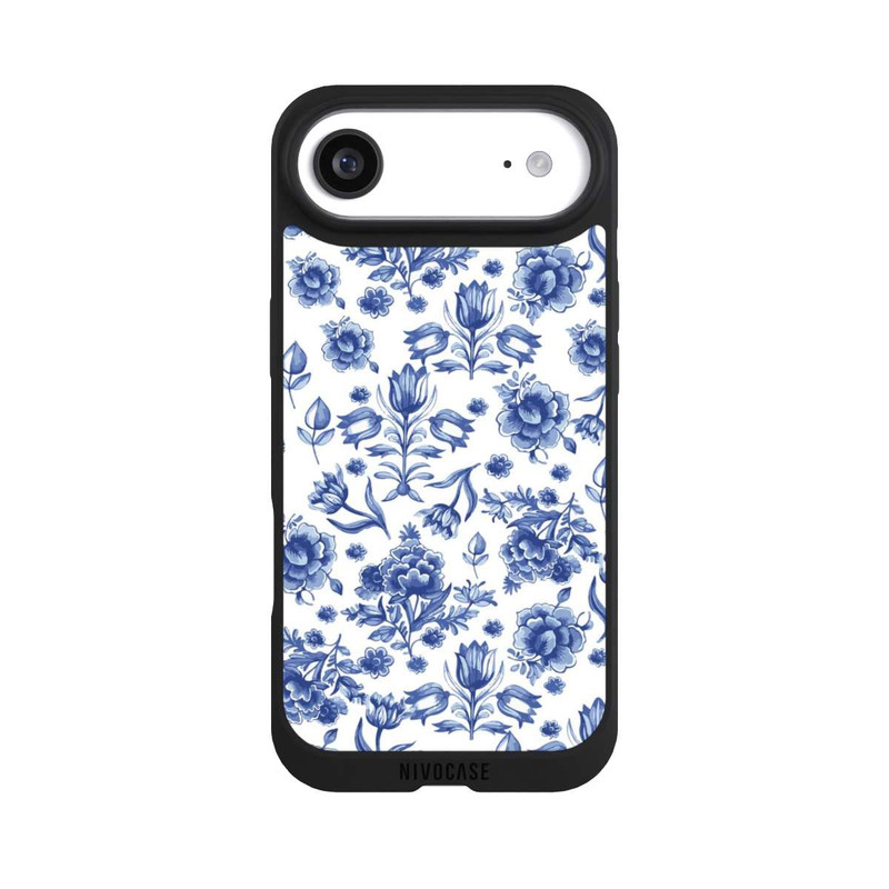 iPhone Air NIVOpure Blue Flower Pattern - Delft (NL)