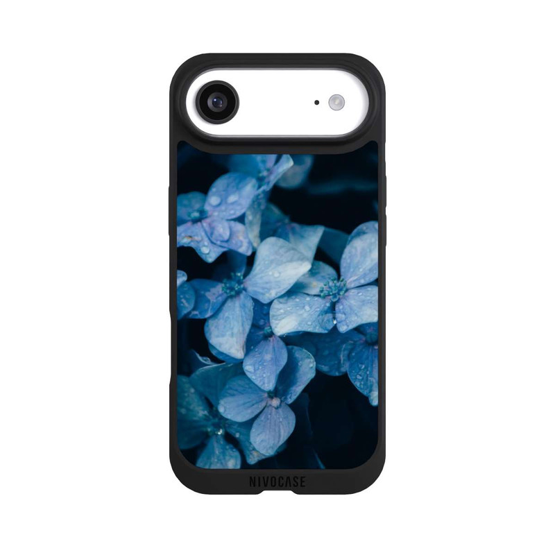 iPhone Air NIVOpure Fleurs bleues 2
