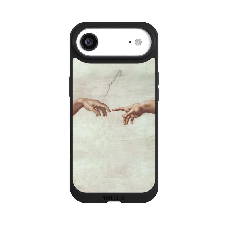 iPhone Air NIVOpure Die Hände von Gott und Adam von Michelangelo Buonarroti