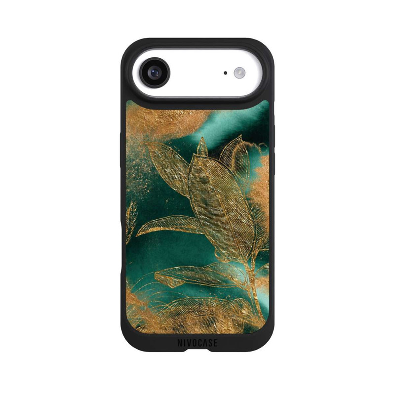 iPhone Air NIVOpure Gold und Grün Natur