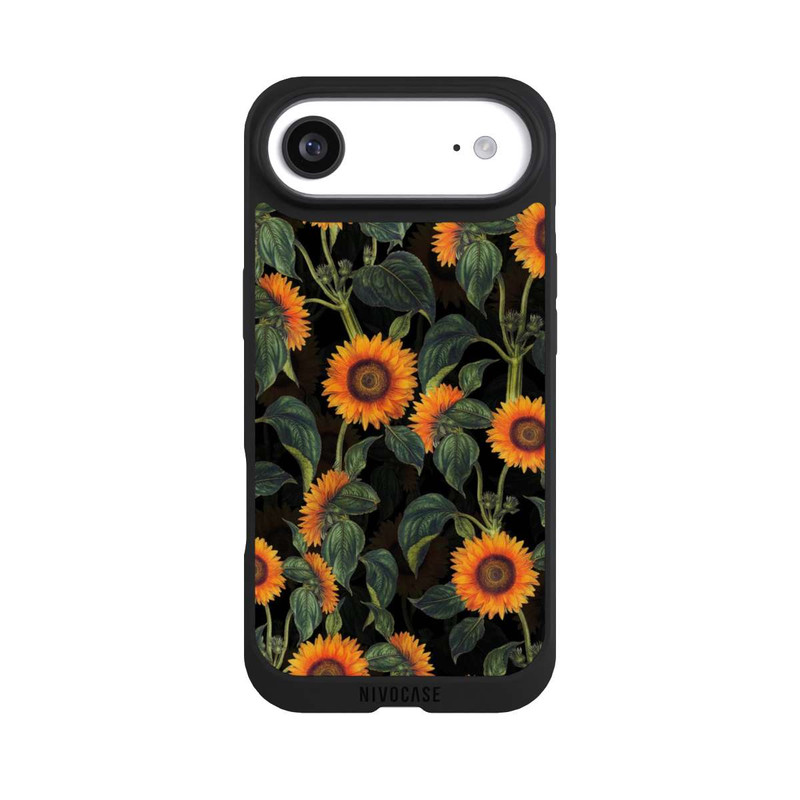 iPhone Air NIVOpure Sonnenblume schwarz
