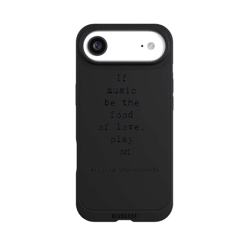 Apple iPhone Air NIVOpure Shakespeare Music Food Transparent