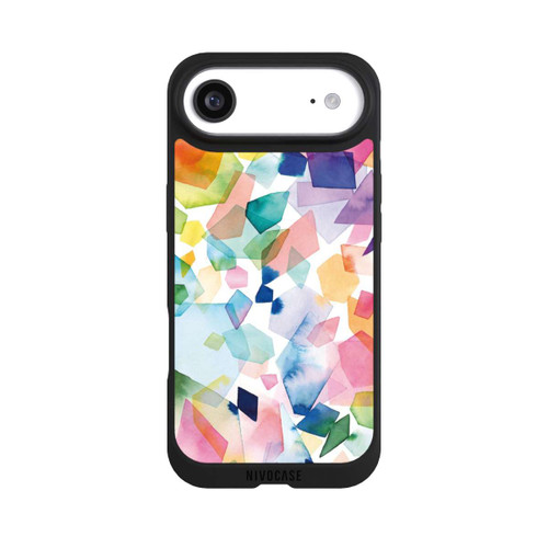 Apple iPhone Air NIVOpure Colorful Watercolor Gems Diamonds