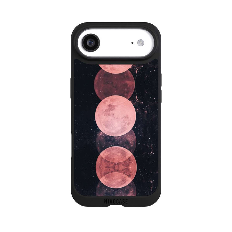 iPhone Air NIVOpure Rosa Mondphasen